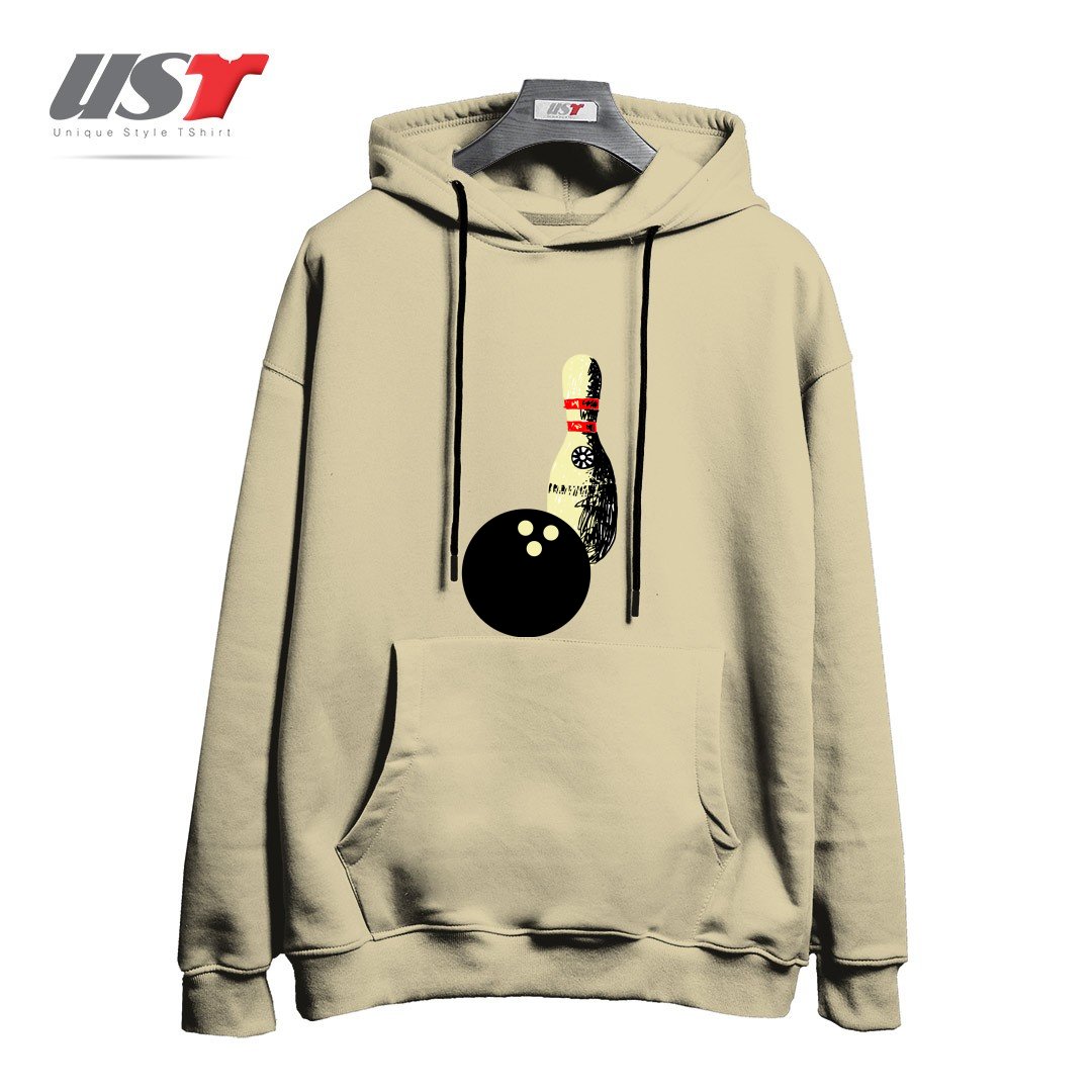 هودی اورسایز طرح BOWLING