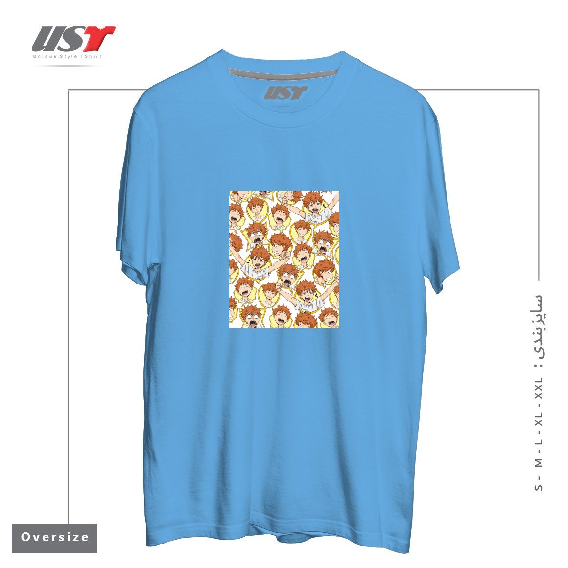تیشرت اورسایز طرح HINATA'S RANGE OF EMOTIONS
