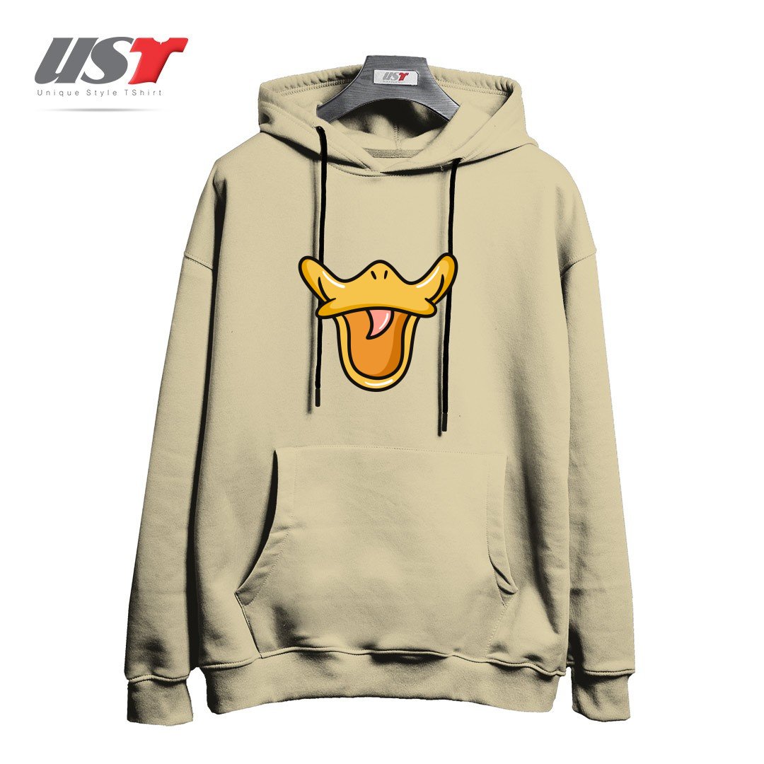 هودی اورسایز طرح DUCK FACE