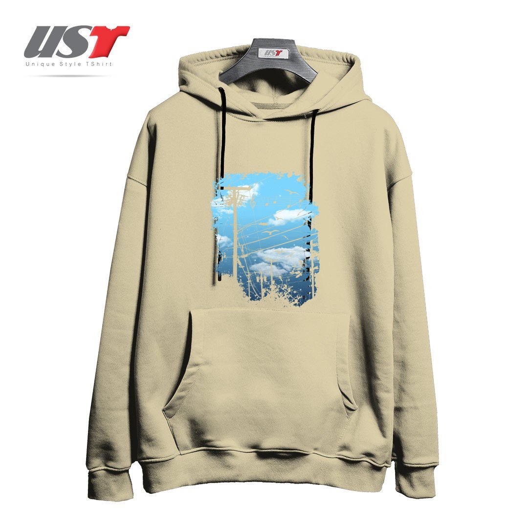 هودی اورسایز طرح ELECTRIC MUSIC CITY