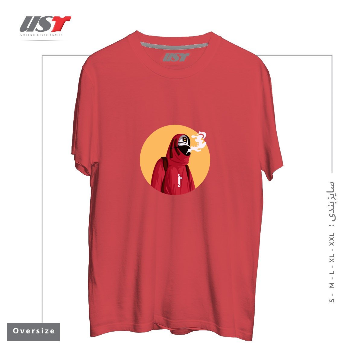 طرح style تیشرت اورسایزرنگ ماتیکی