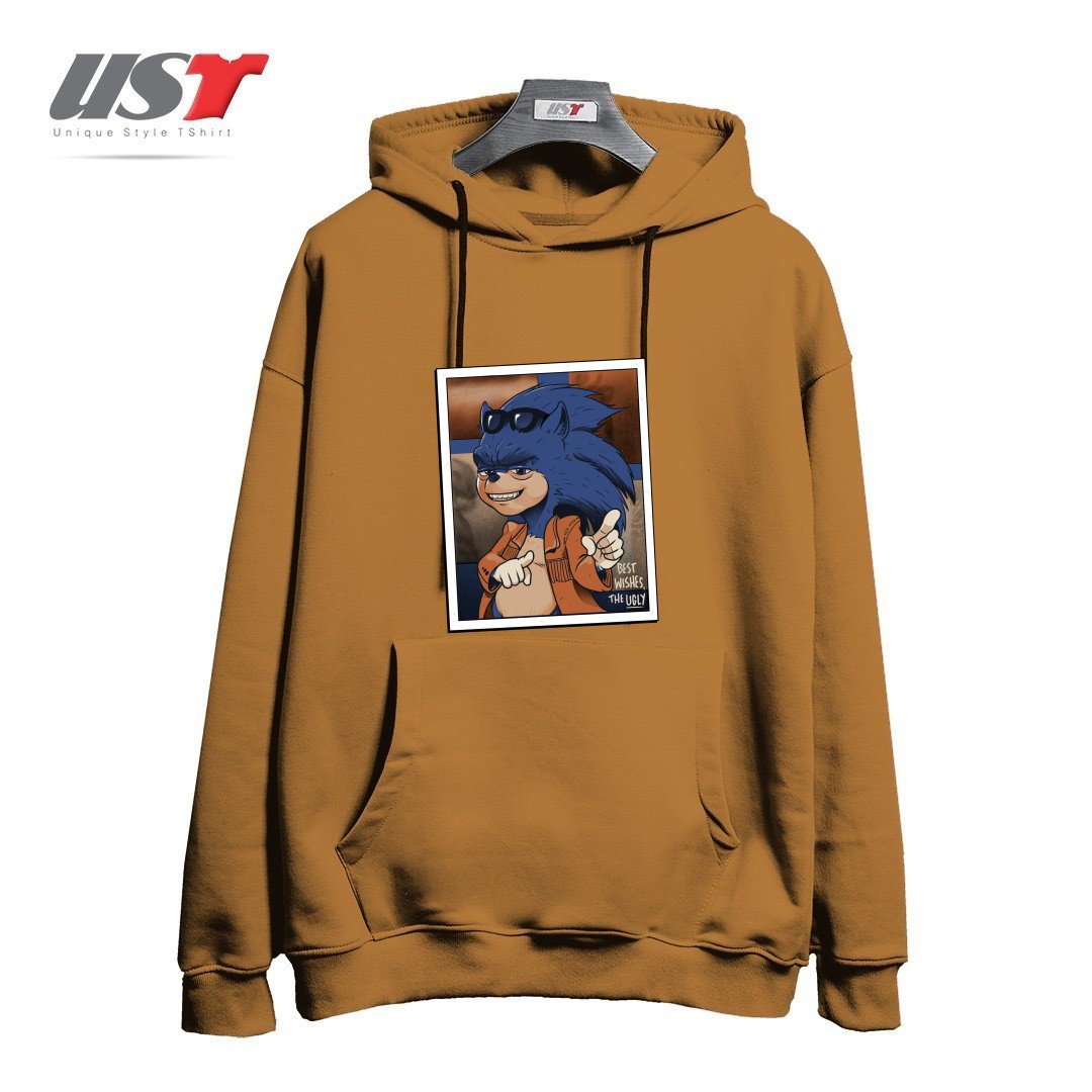 هودی اورسایز طرح THE UGLY3