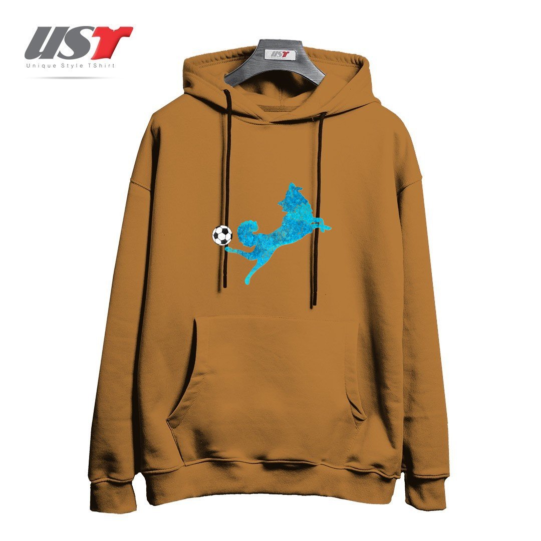 هودی اورسایز طرح SOCCER DOG2