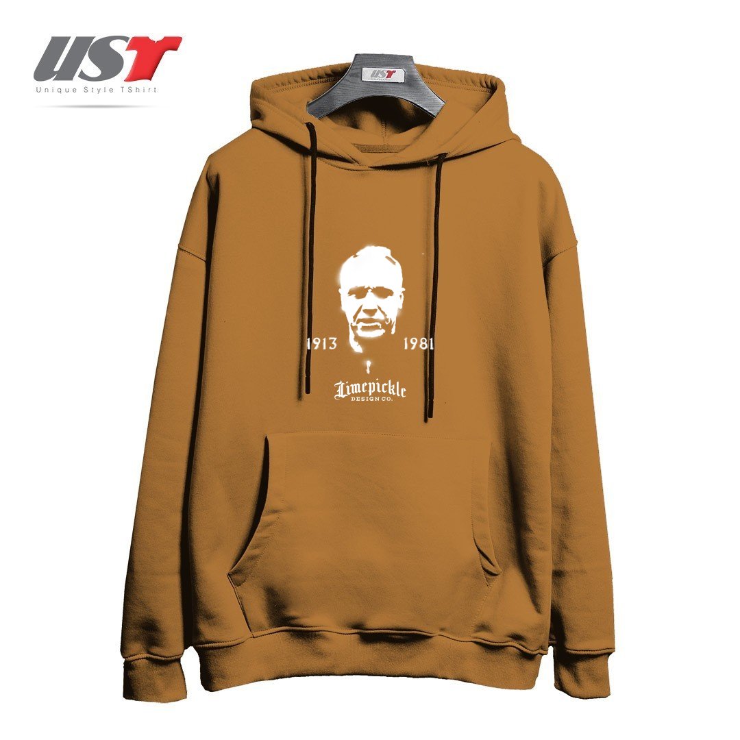 طرح MR SHANKLY هودی اورسایزرنگ نسکافه ای