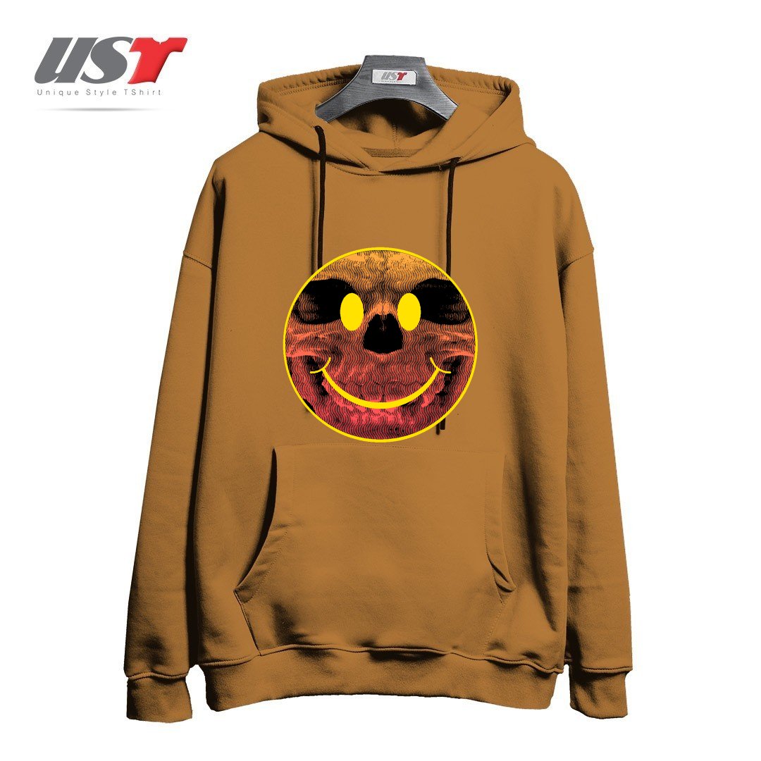 هودی اورسایز طرح BIG SMILE FOR YOU