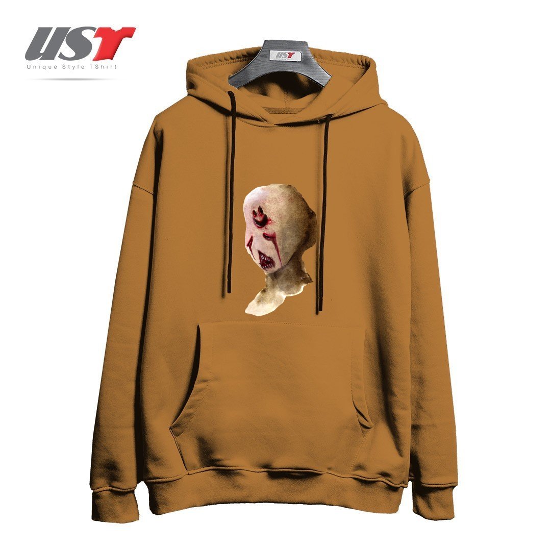 طرح HAPPY هودی اورسایزرنگ نسکافه ای