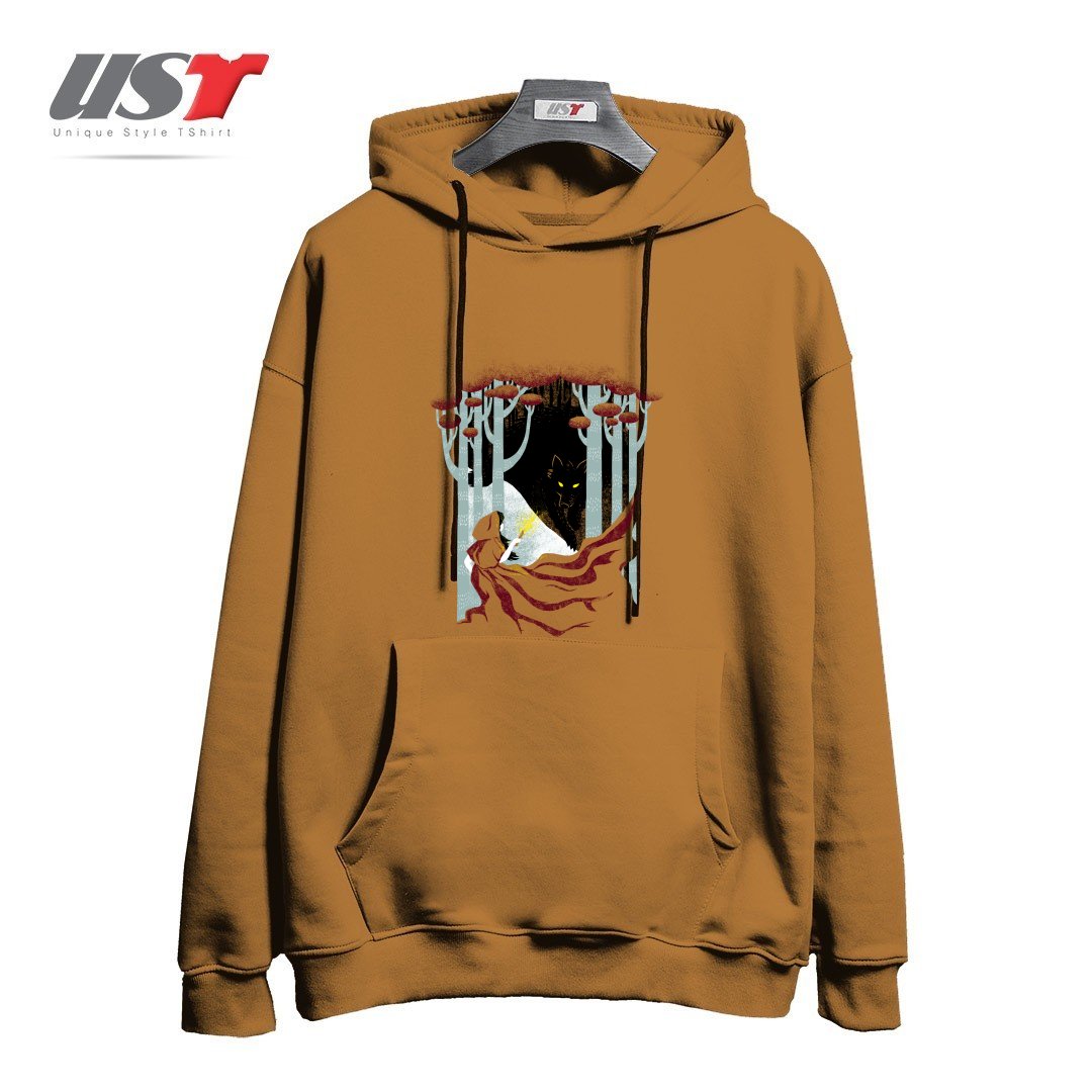 هودی اورسایز طرح INTO THE WOODS