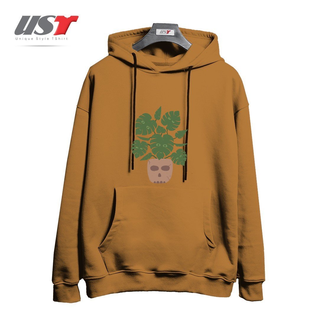 هودی اورسایز طرح MONSTERA