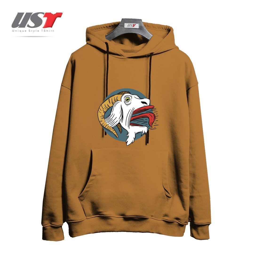 هودی اورسایز طرح SCREAMING GOAT!