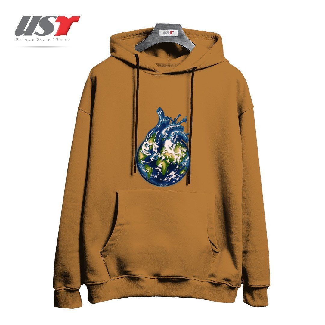 هودی اورسایز طرح (H)EARTH