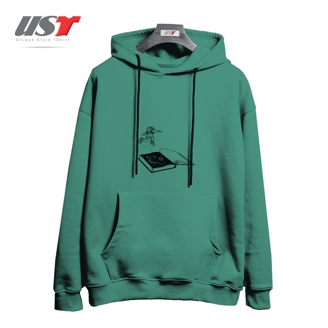 هودی اورسایز طرح DIVE IN