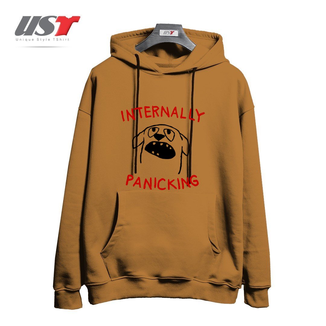 هودی اورسایز طرح PROJECTING CALM