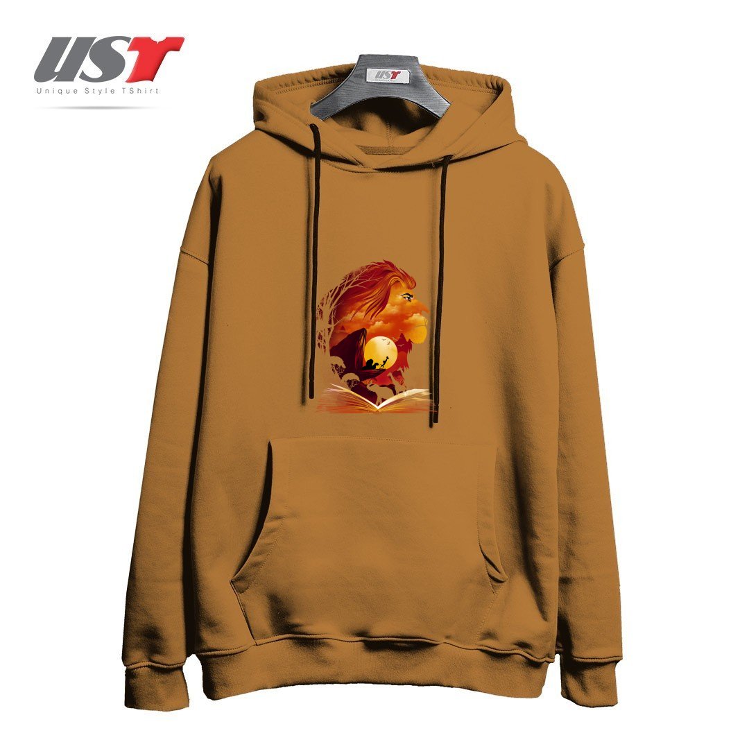 هودی اورسایز طرح BOOK OF PRIDE ROCK