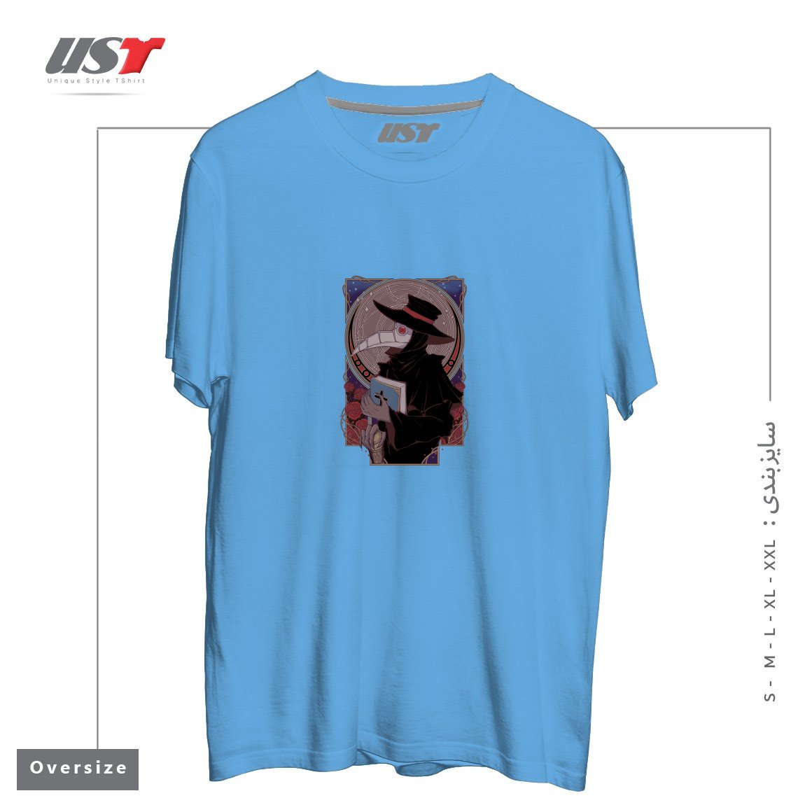 تیشرت اورسایز طرح DARK DOCTOR