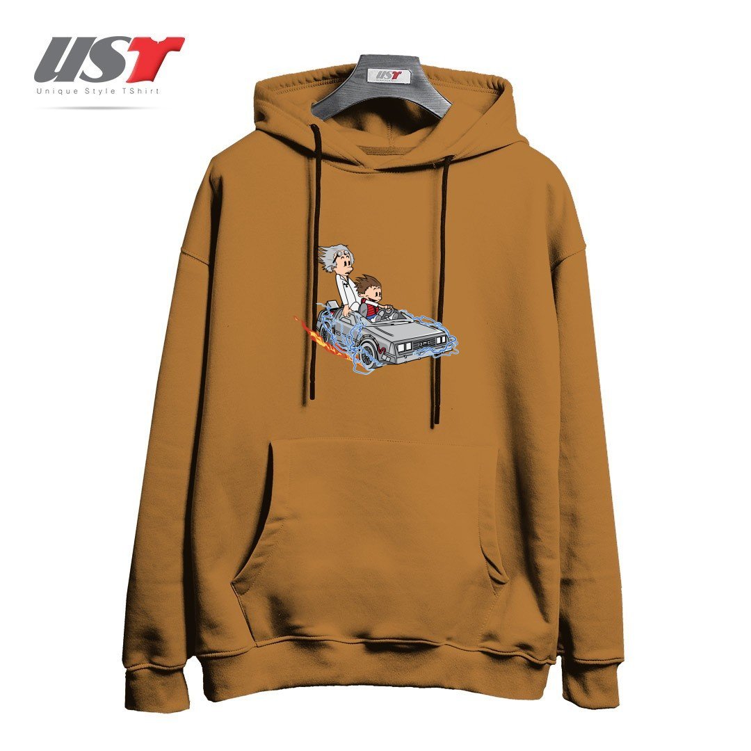 طرح GREAT SCOTT!32122150 هودی اورسایزرنگ نسکافه ای