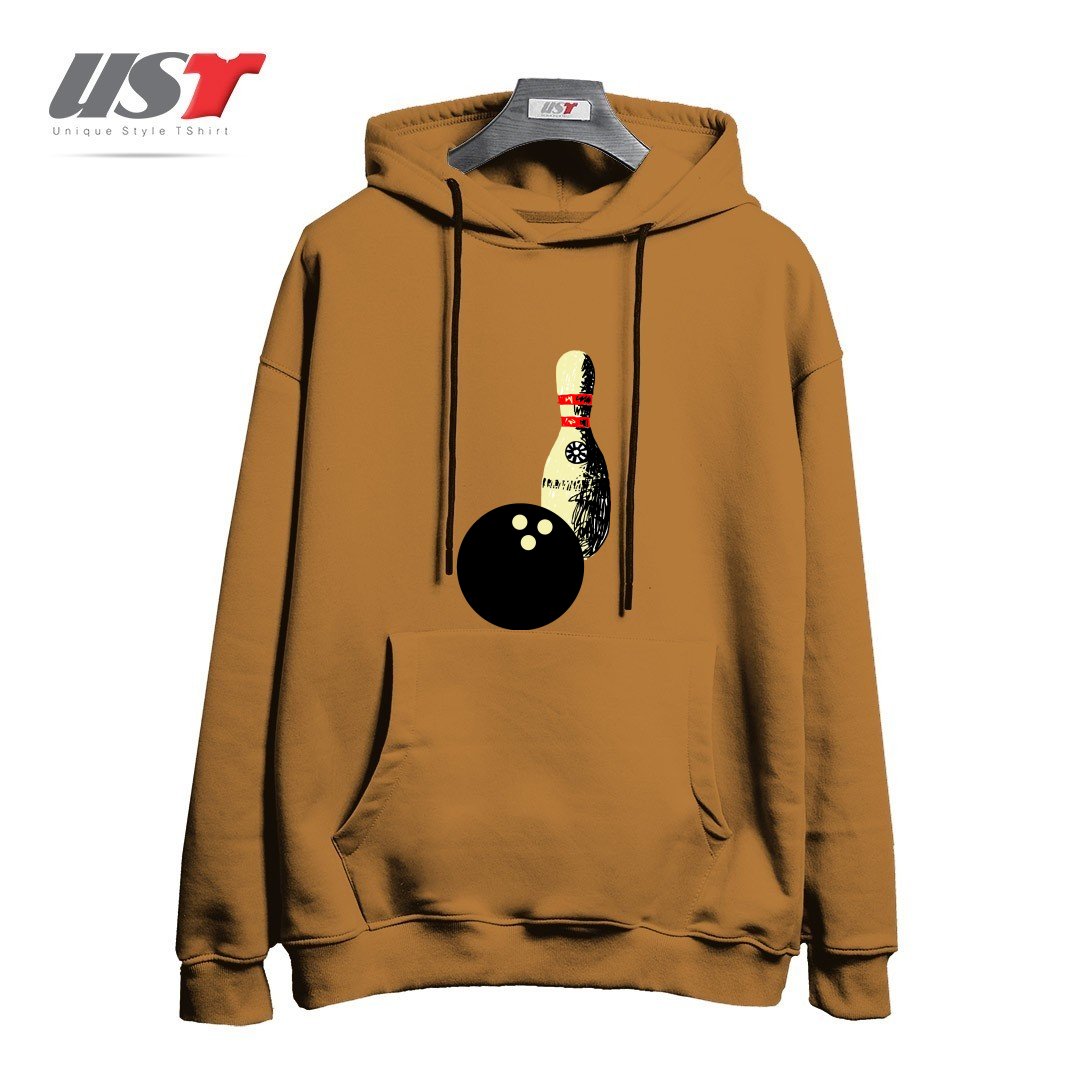 هودی اورسایز طرح BOWLING