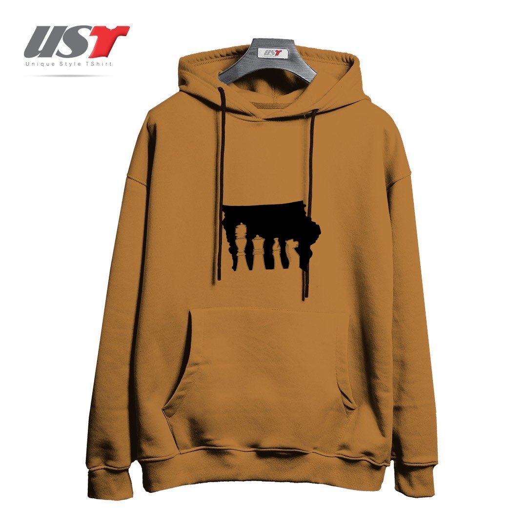 هودی اورسایز طرح IOWA CHESS