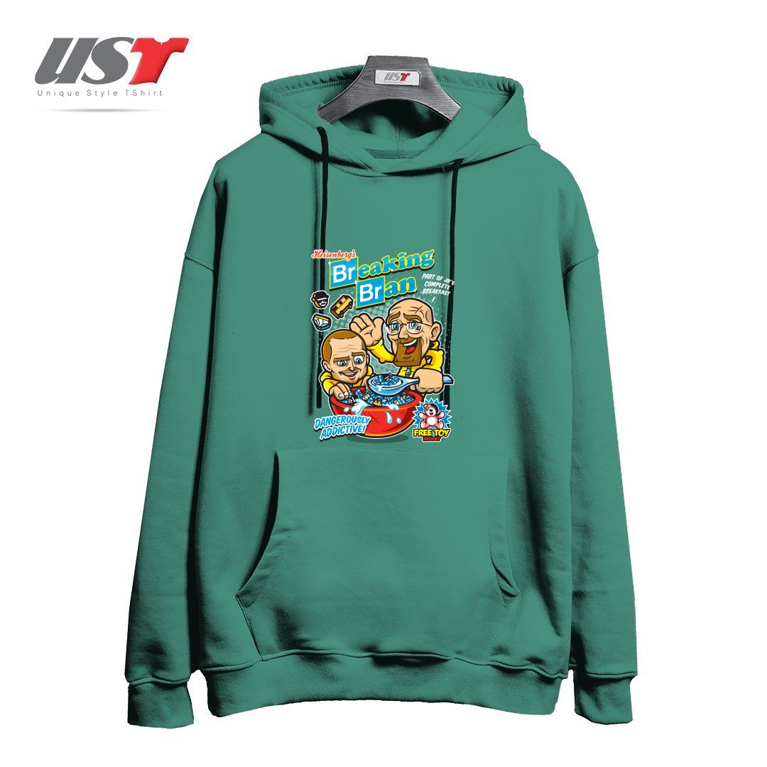 هودی اورسایز طرح BREAKING BRAN
