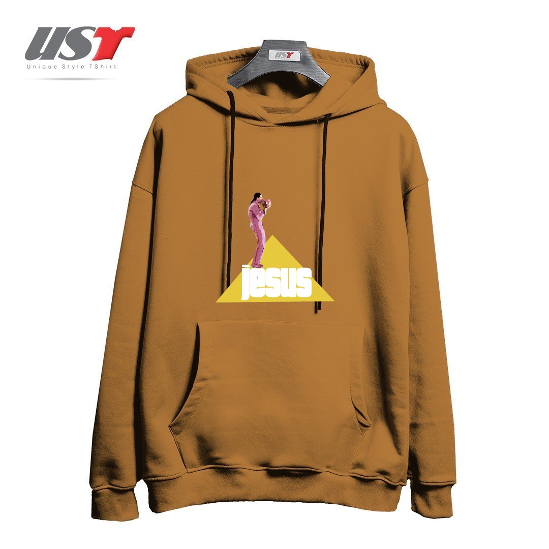 هودی اورسایز طرح THE JESUS - BIG LEBOWSKI MOVIE