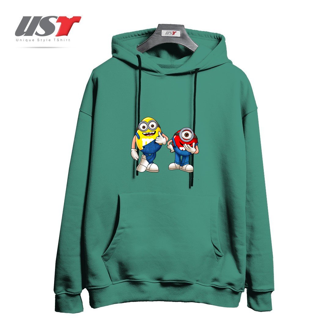 هودی اورسایز طرح MINI ON MINI