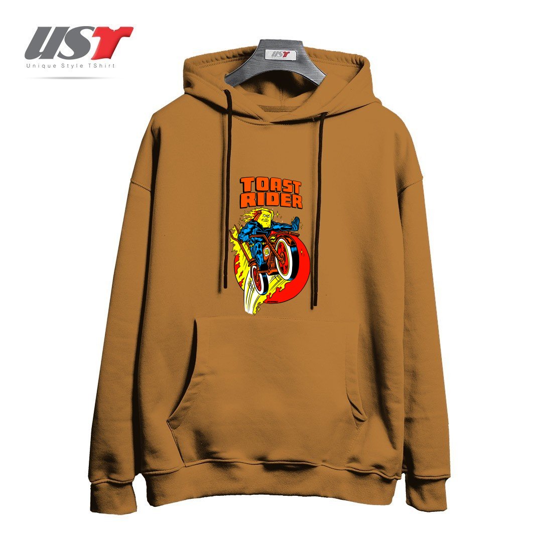 هودی اورسایز طرح TOAST RIDER