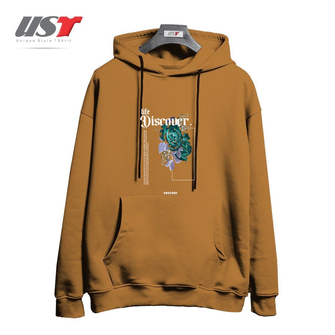 هودی اورسایز طرح Discover