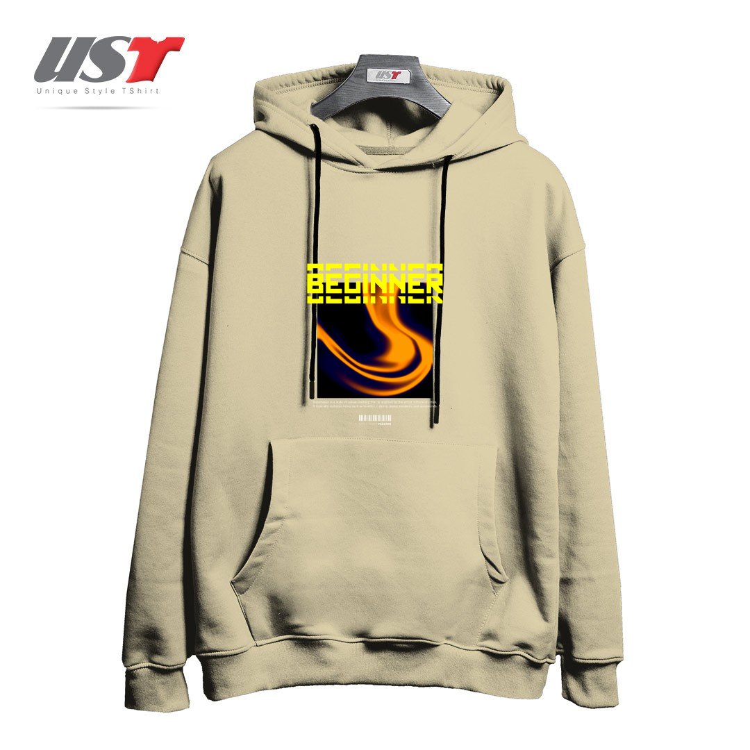 طرح typography 19 هودی اورسایزرنگ نخودی