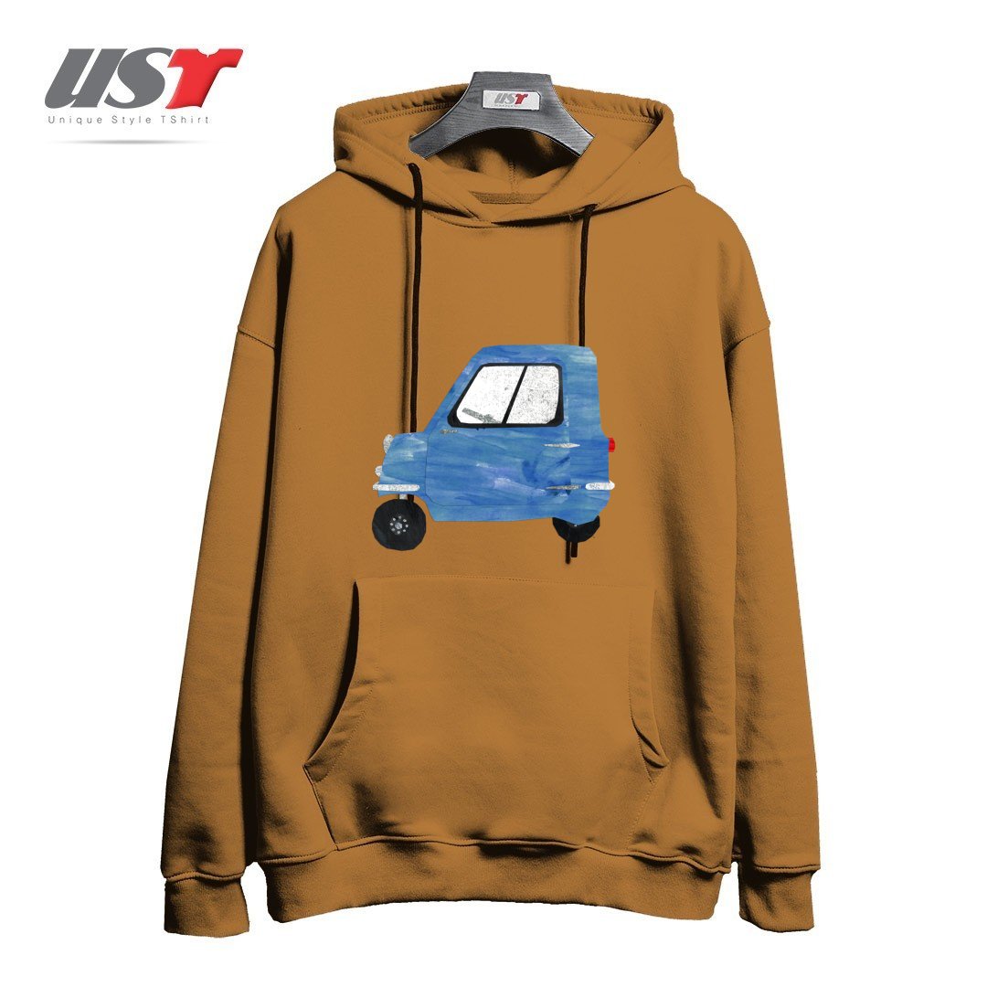 هودی اورسایز طرح CAR - PEEL P50