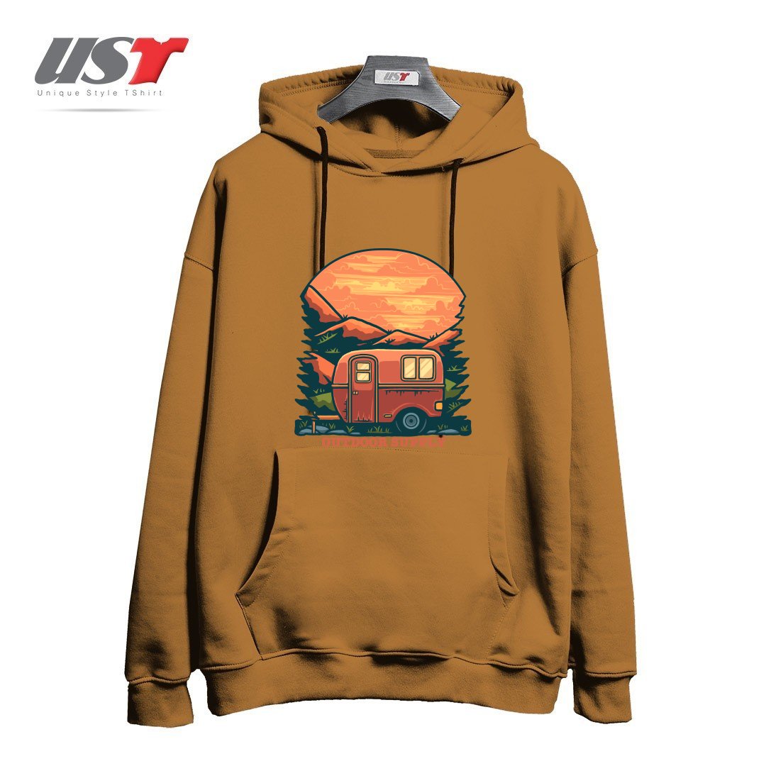 هودی اورسایز طرح CARAVAN