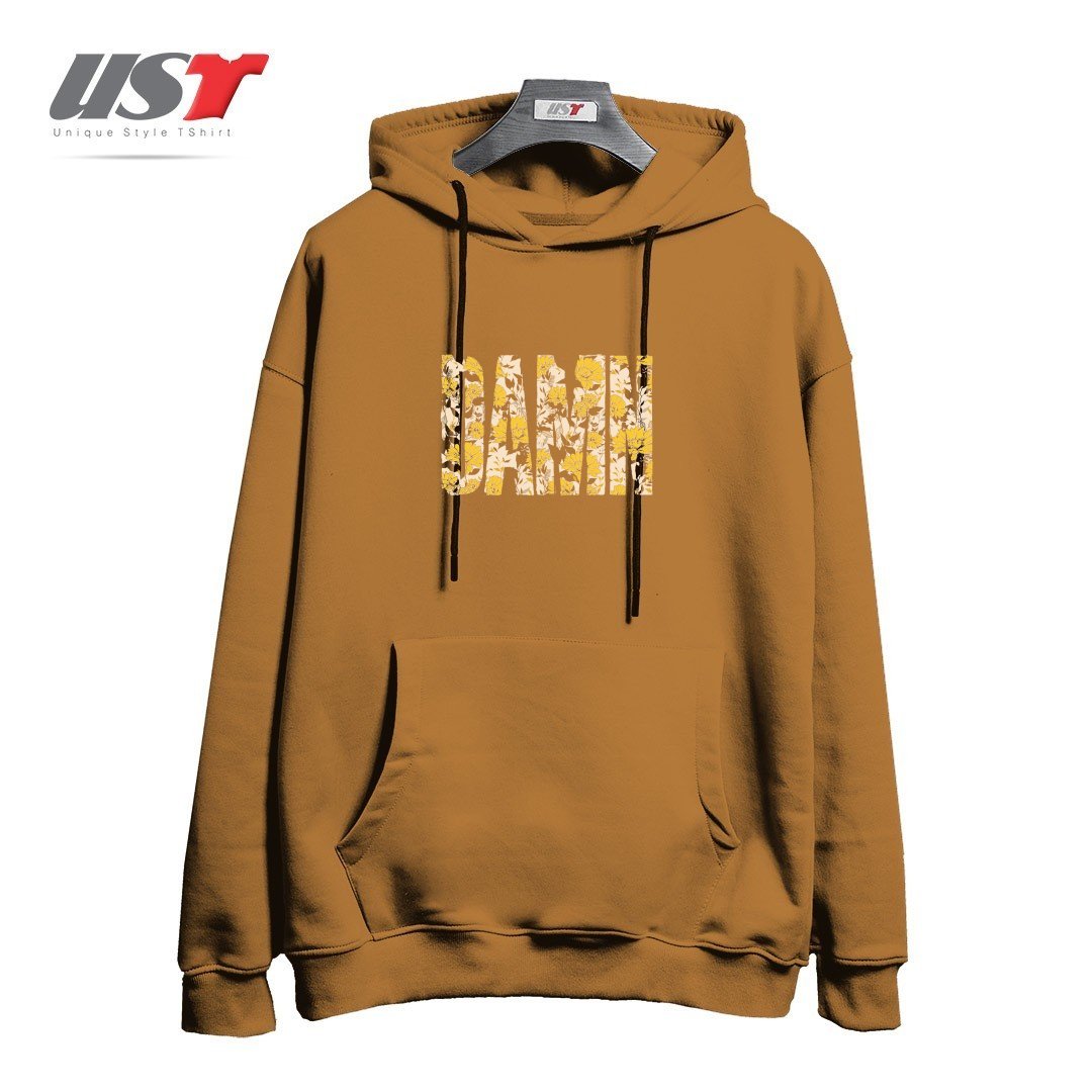 هودی اورسایز طرح FLOWERS