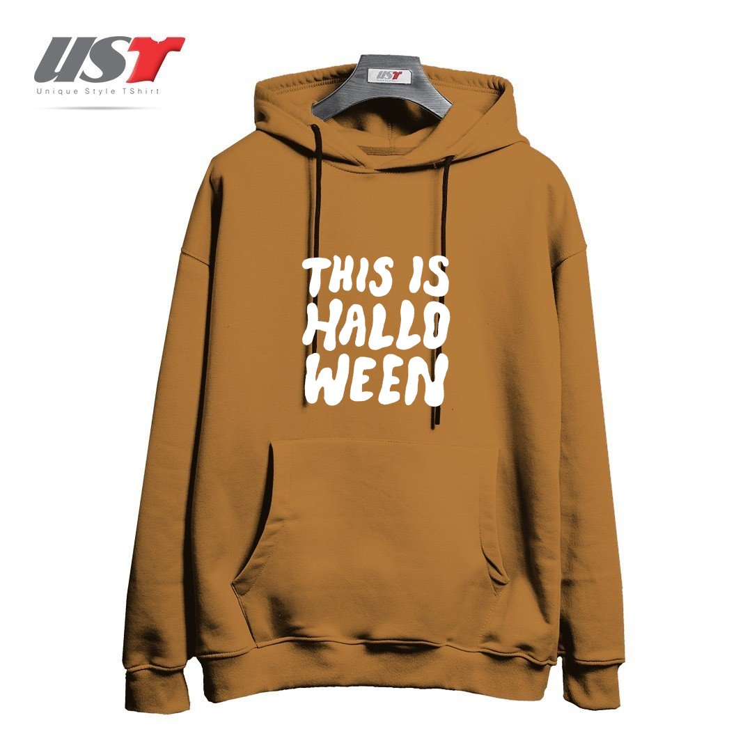 هودی اورسایز طرح THIS IS HALLOWEEN