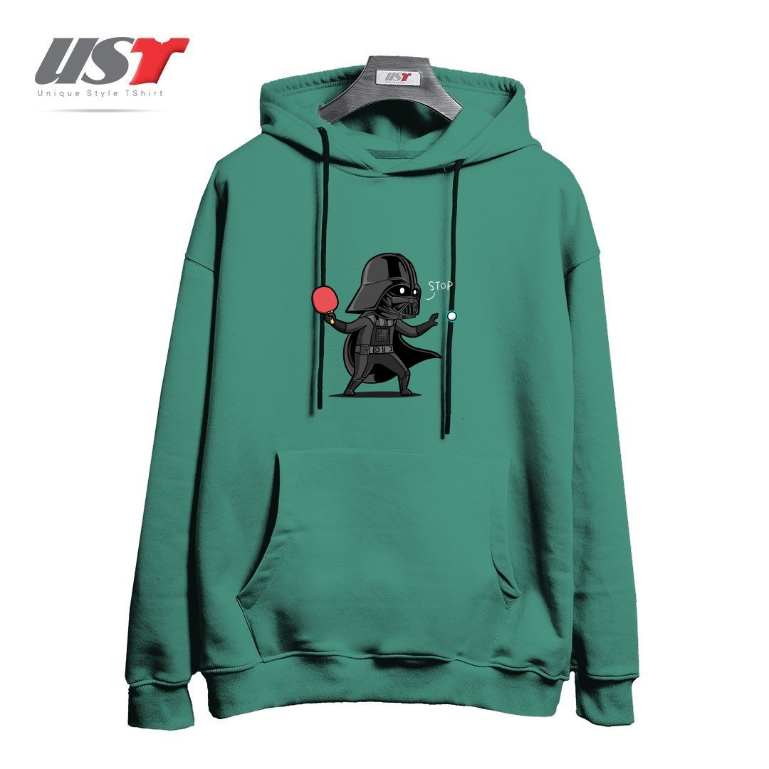 طرح SPORTY BUDDY - TABLE TENNIS هودی اورسایزرنگ سبز سدری