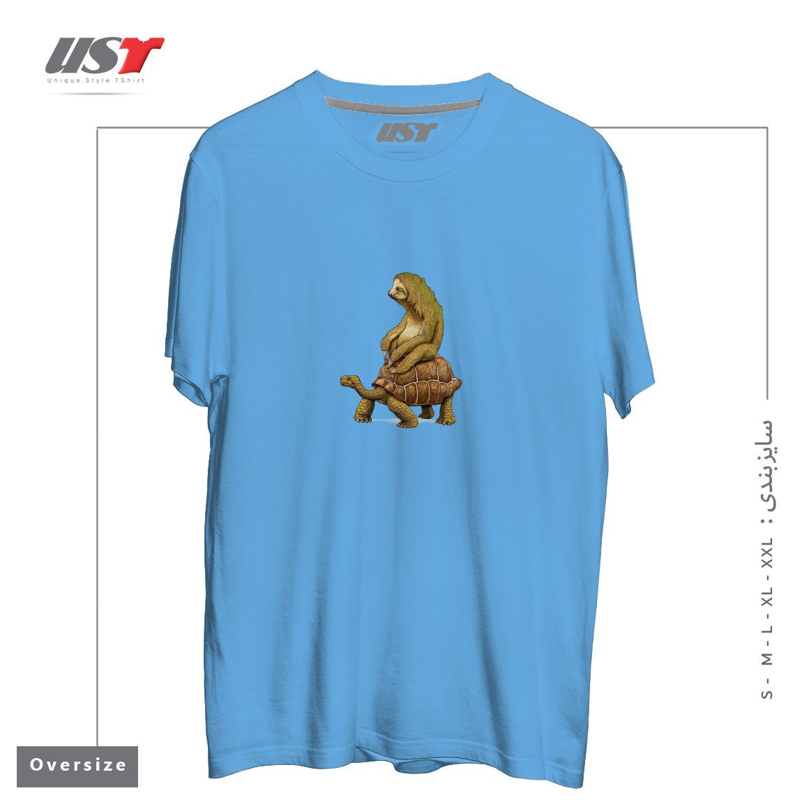 تیشرت اورسایز طرح SPEED IS RELATIVE (BLACK VARIANT)