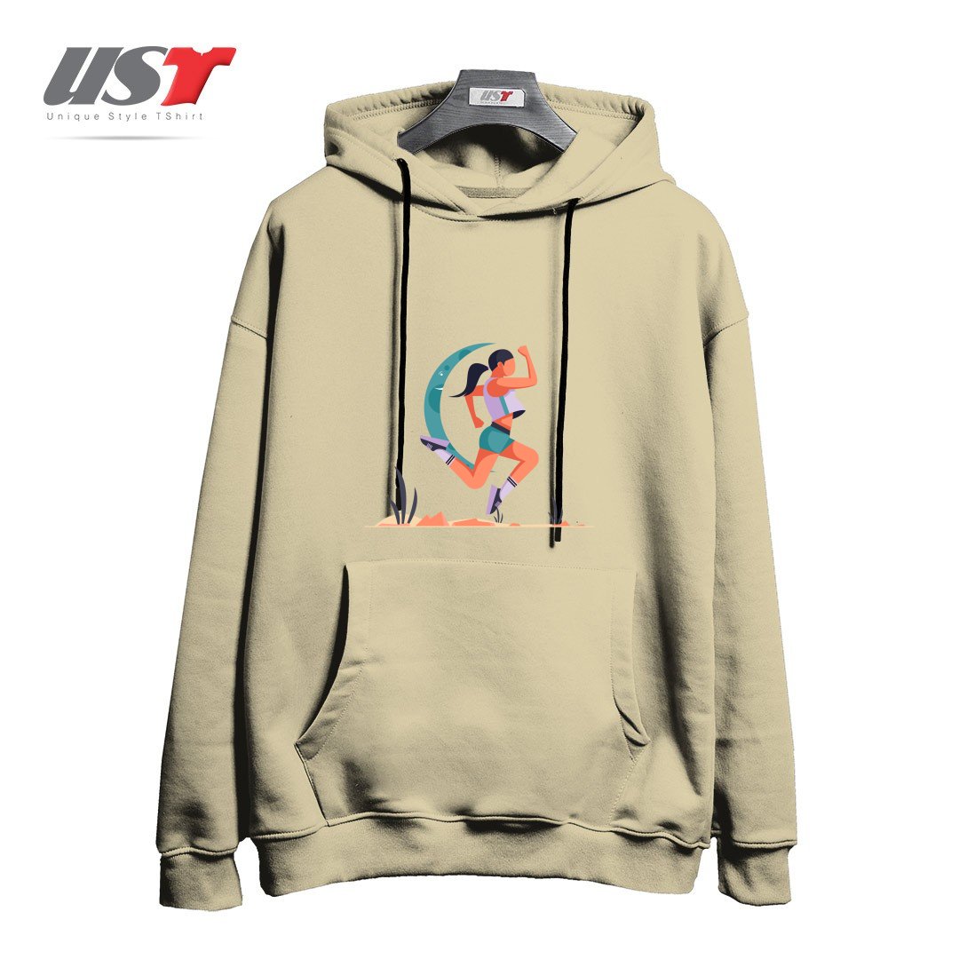 طرح Life Style32 هودی اورسایزرنگ نخودی