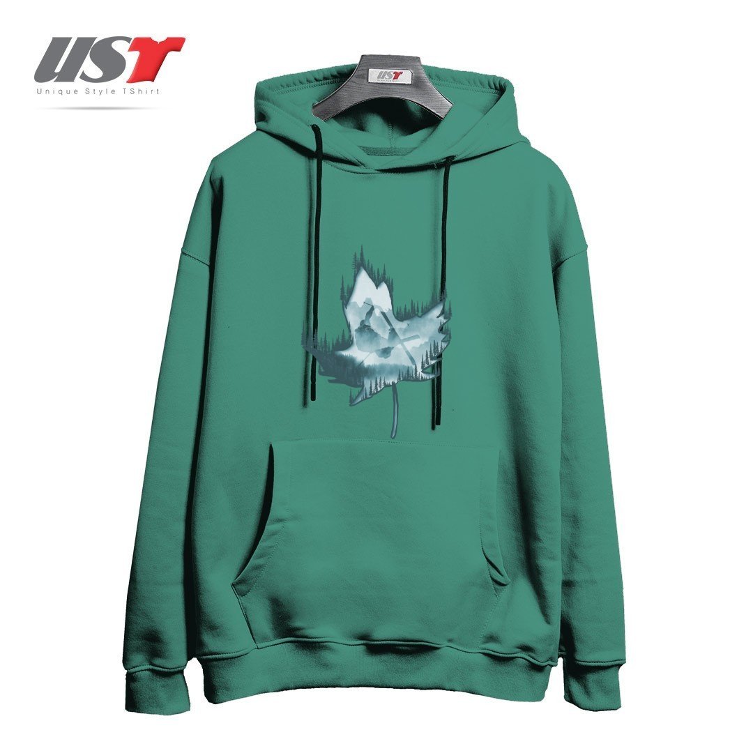 هودی اورسایز طرح MY SKI AND SNOW ART