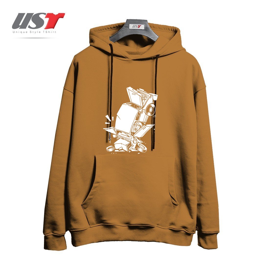 هودی اورسایز طرح AUTO DROP