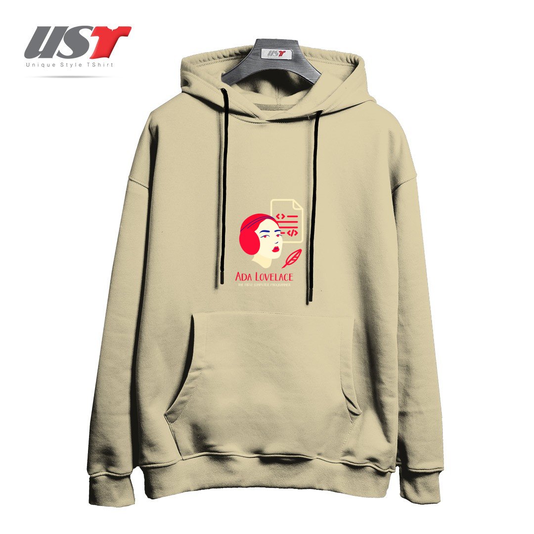 هودی اورسایز طرح ADA LOVELACE