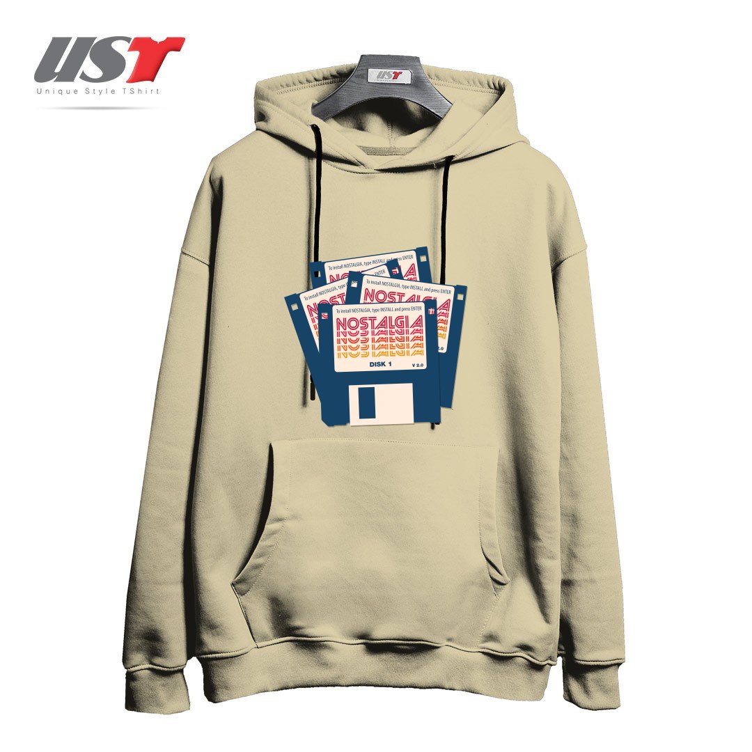 طرح NOSTALGIA FLOPPY DISK VERSION 2.0 هودی اورسایزرنگ نخودی