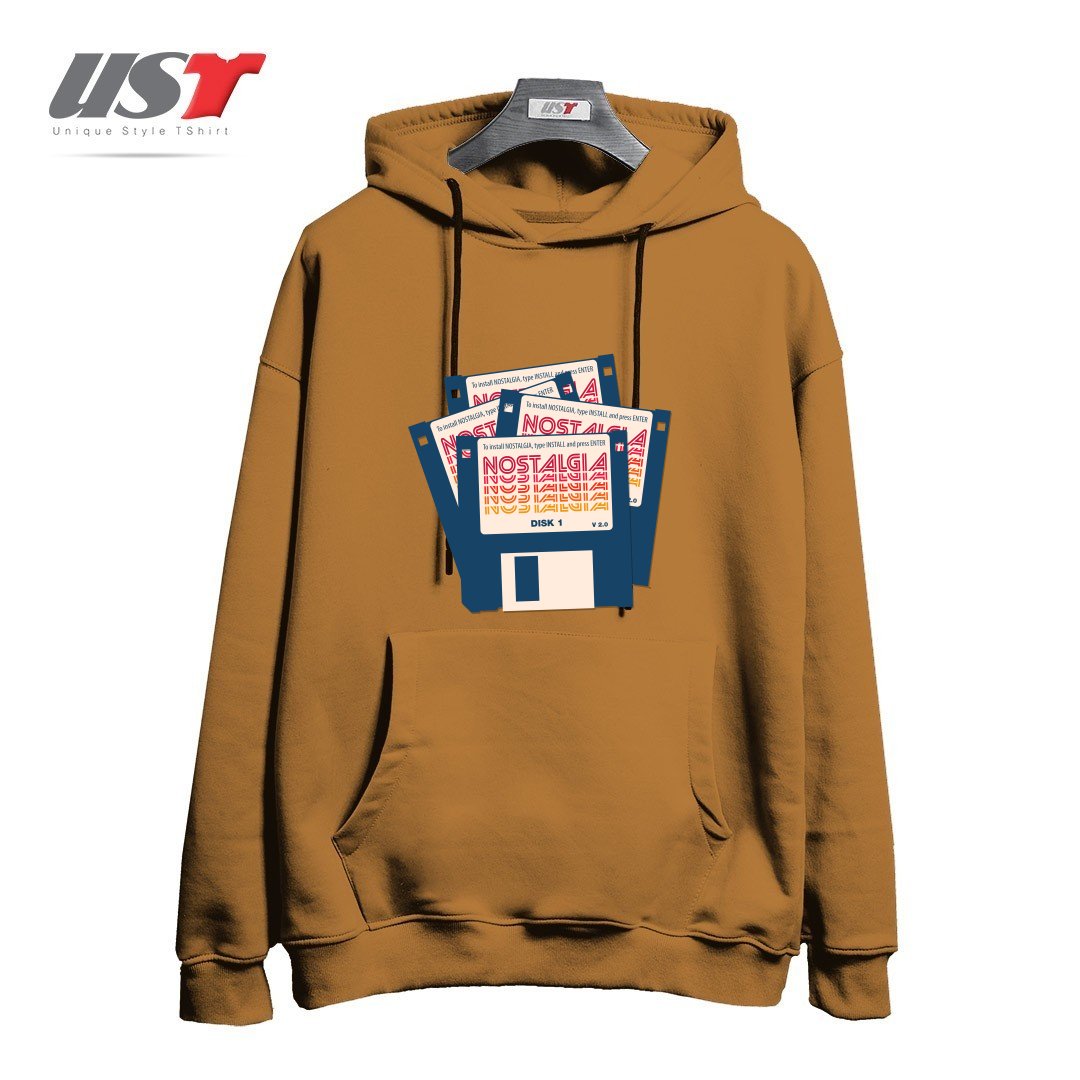 هودی اورسایز طرح NOSTALGIA FLOPPY DISK VERSION 2.0