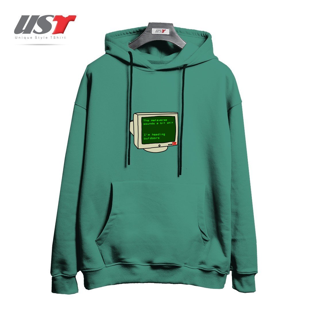 هودی اورسایز طرح REAL LIFE