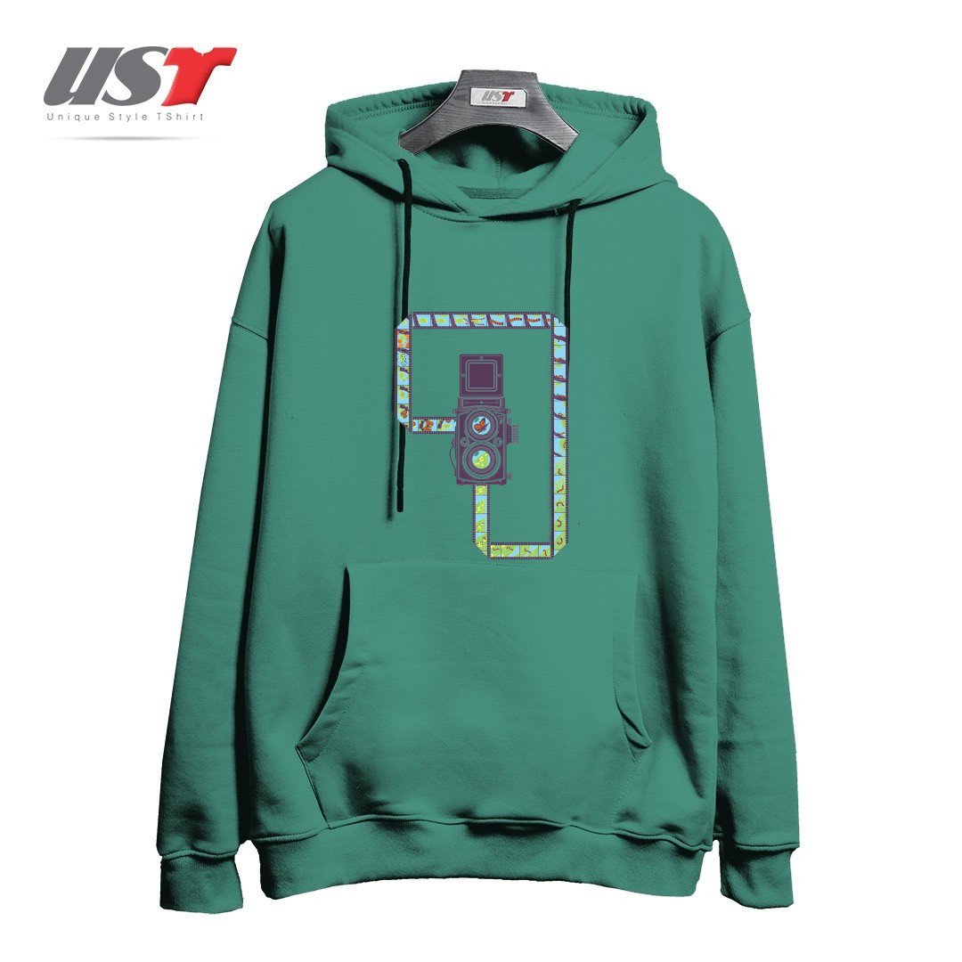 هودی اورسایز طرح CAMERA1