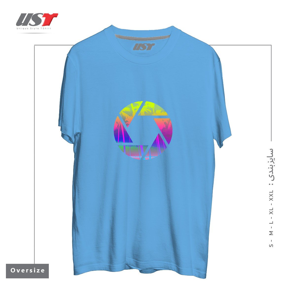 تیشرت اورسایز طرح CAPTURE THE SUMMER