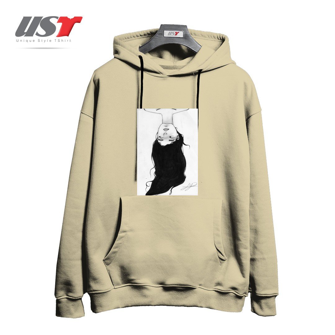 طرح WATER هودی اورسایزرنگ نخودی