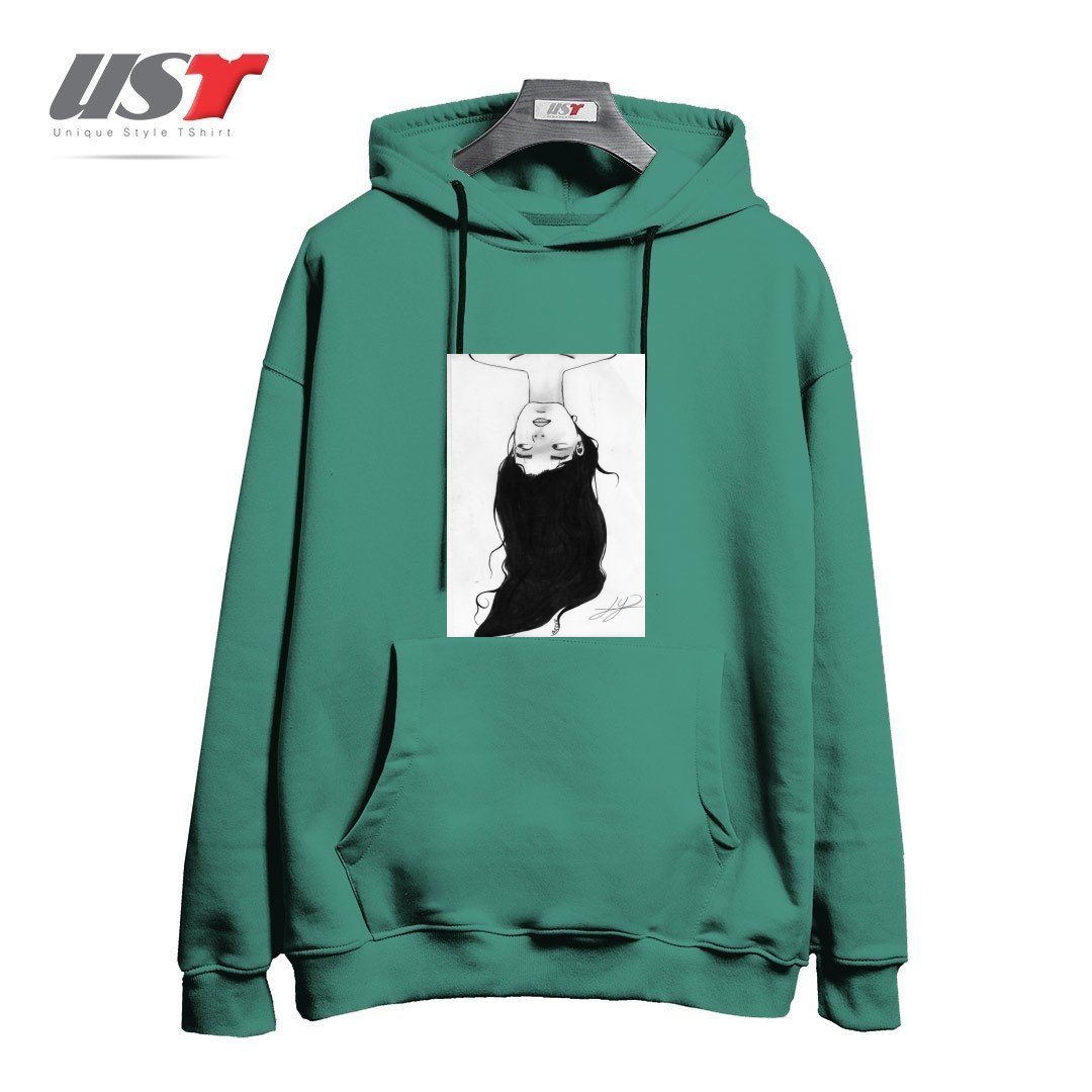 هودی اورسایز طرح WATER