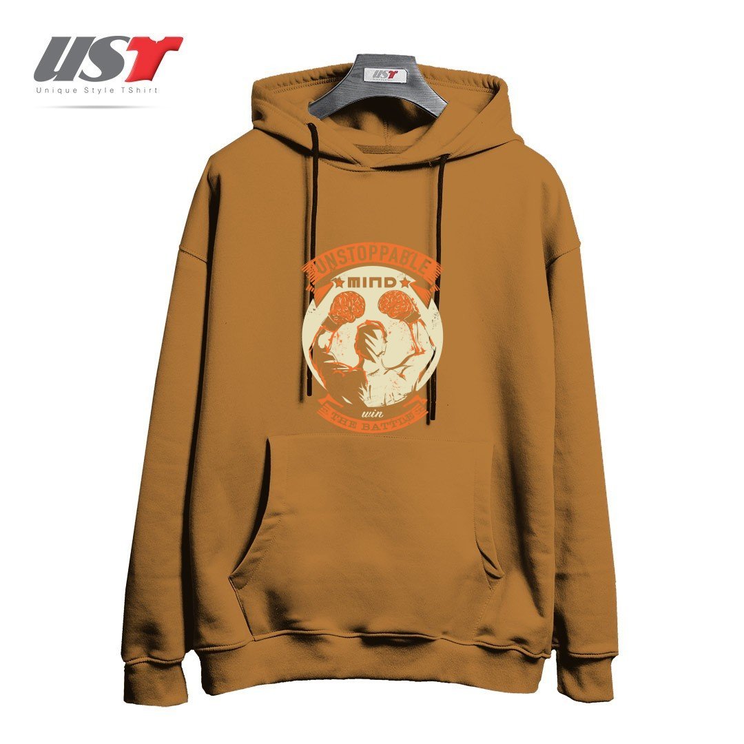 هودی اورسایز طرح UNSTOPPABLE!