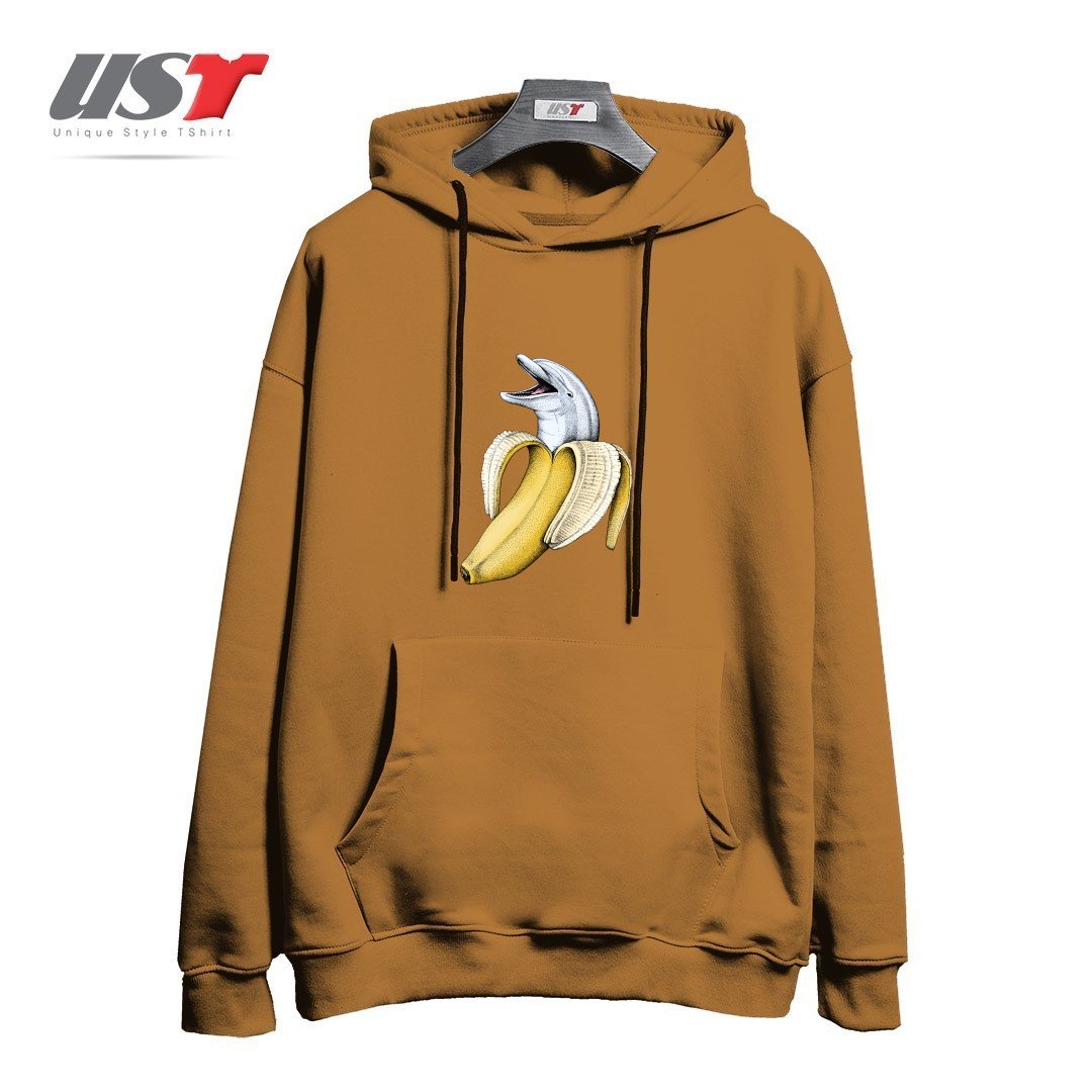 طرح SURPRISE! (COLOR VERSION) هودی اورسایزرنگ نسکافه ای