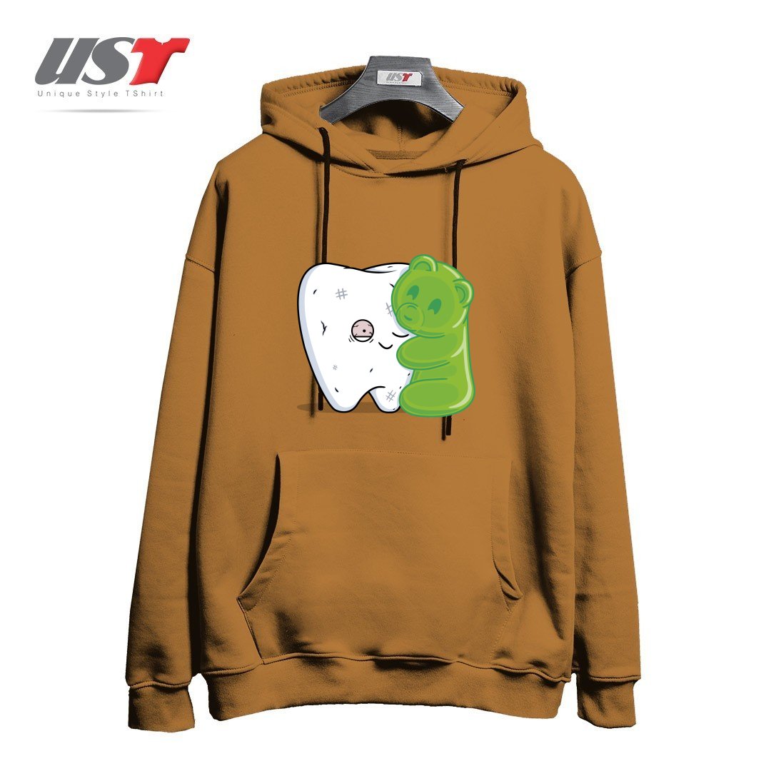 هودی اورسایز طرح GUMMY HUG!