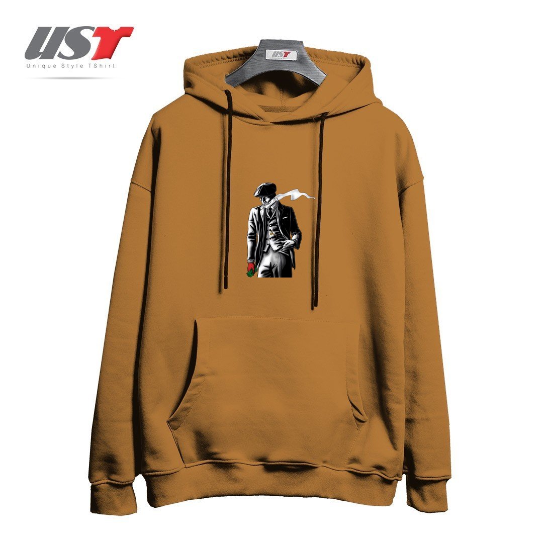 طرح SHELBY هودی اورسایزرنگ نسکافه ای