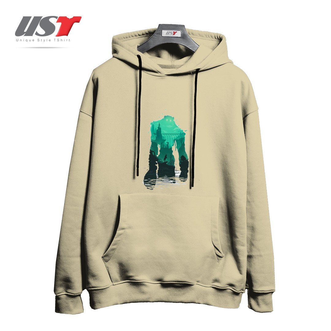 طرح SHADOW OF THE COLOSSUS2 هودی اورسایزرنگ نخودی