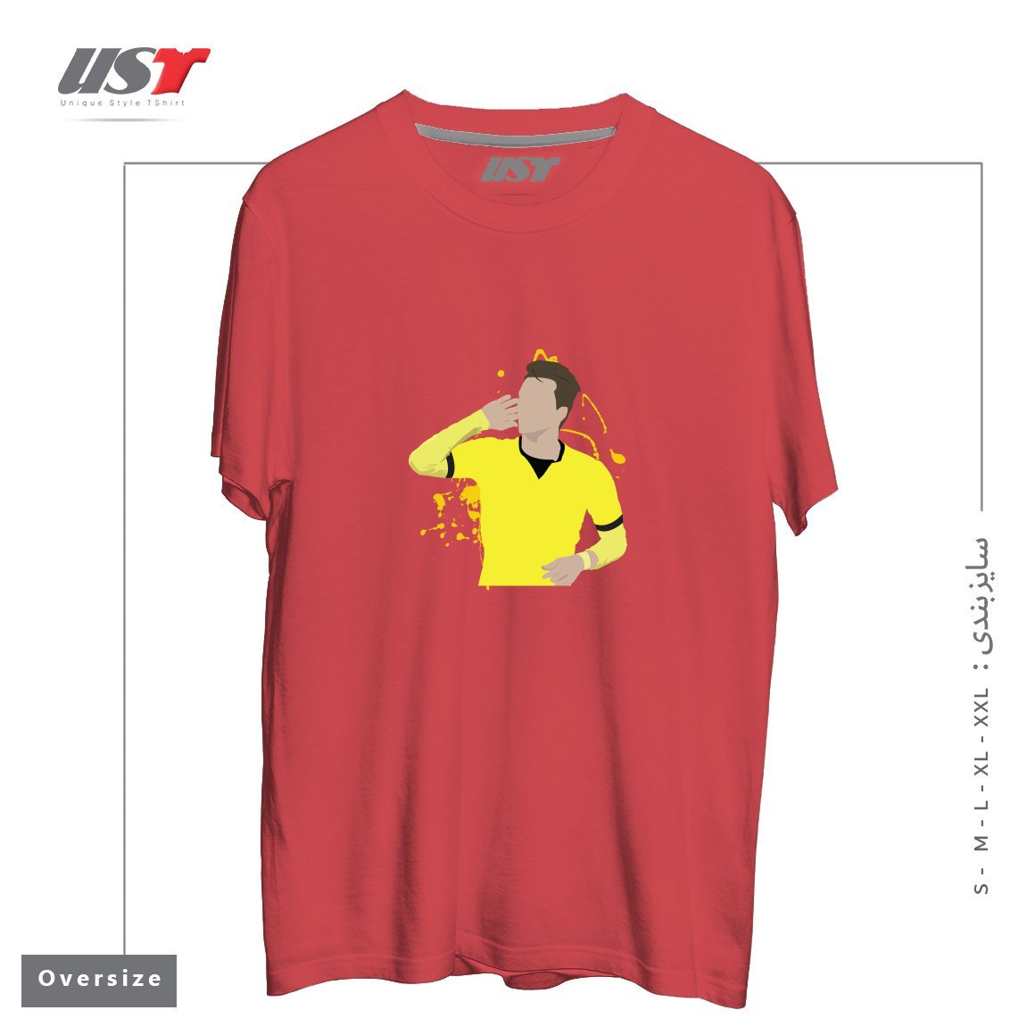 طرح MARCO REUS تیشرت اورسایزرنگ ماتیکی